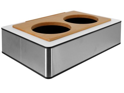 Základný box Fundale biely pre 2 podnosy 1/1