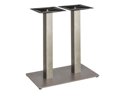 Dvojitá stolová podnož Industrio hranatá