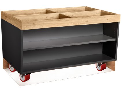 Bufetový stôl Valinta Veľký ostrov pohyblivý