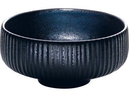 Schüssel rund Nara Relief schwarz 21cm/1.46l