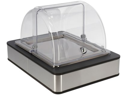 Chladiaca vitrína Fundale antracitová GN 1/2