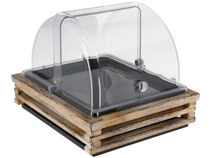 Chladiaca vitrína Natchez GN 1/2 s melamínovým podnosom