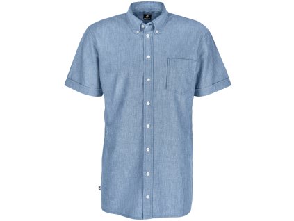 Pánska košeľa Chambray krátky rukáv
