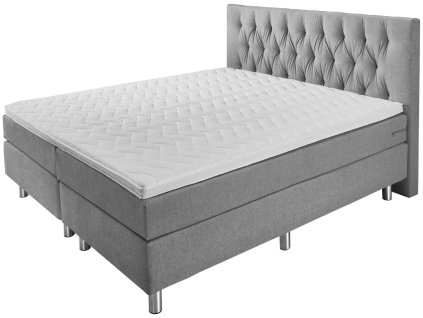 Hotelová posteľ Standard Čalúnnická tkanina, zadná časť Chesterfield