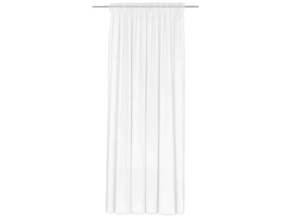 Priehľadná záclona Rubin s páskou