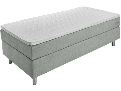 Boxspring posteľ Comfort látková, bez záhlavnej časti
