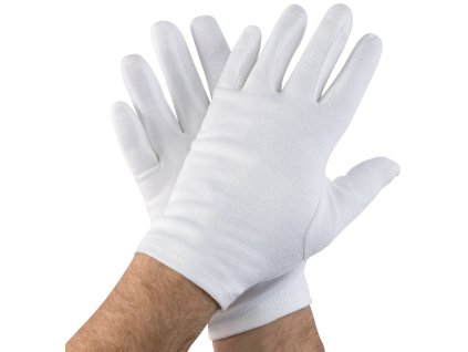 Baumwoll-Handschuh Blanc
