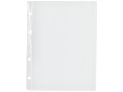 Priehľadný obal na jedálne lístky