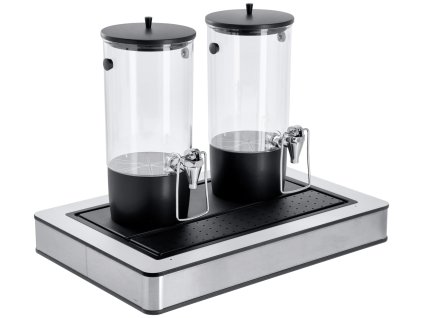 Zásobník na nápoje Fundale biela dvojitý 1/1