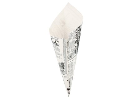 Kornútky na hranolky News trojhrané