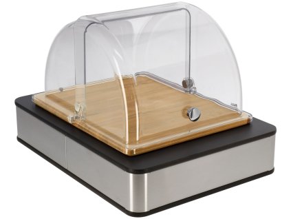 Chladiaca vitrína Fundale antracitová GN 1/2