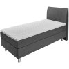 Posteľ Boxspring  Comfort látková, záhlavná časť hladká