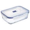 Sklenená miska Pure Box Active s obdĺžnikovým vekom
