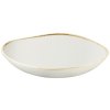 Tanier hlboký Stonecast Barley White organický tvar