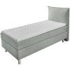 Boxspring posteľ Comfort látková, záhlavná časť polstrovaná