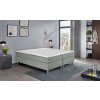 Boxspring posteľ Comfort látková, bez záhlavnej časti