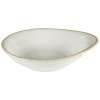 Miska Stonecast Barley White oválna