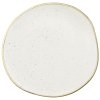 Tanier plytký Stonecast Barley White organický tvar