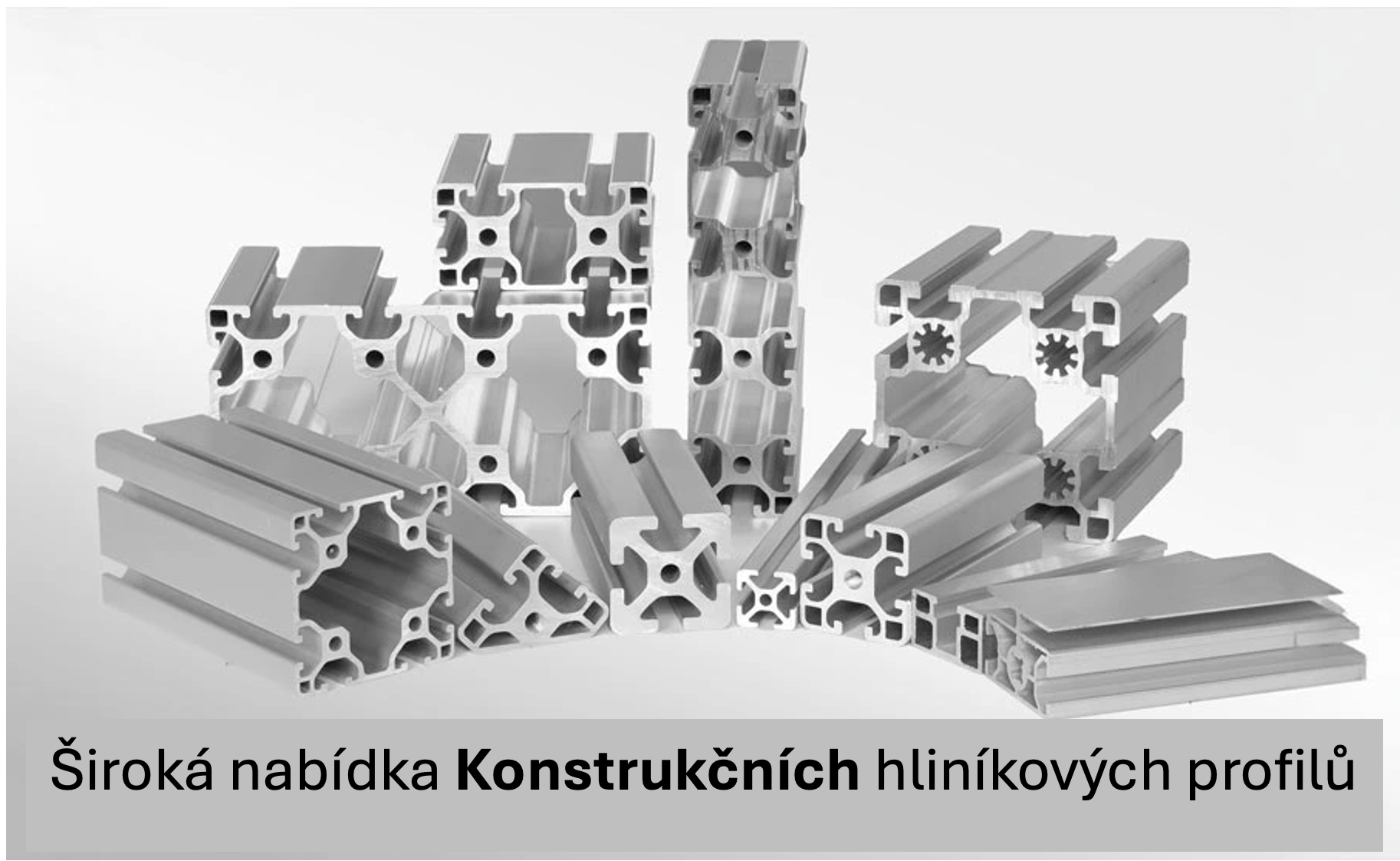Alu profil, hliníkový profil, modulární, stavebnicový, konstrukční ,