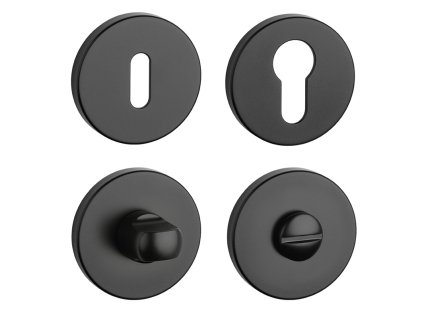 AT - ROZETA - R 7S  CIM - čierna matná (BLACK)