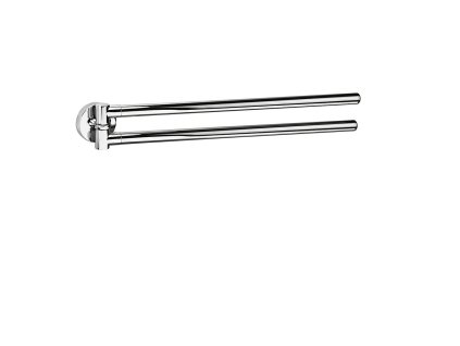 CB - BASIC B2712 - Držiak na uteráky dvojitý 35 cm  CHL - chróm lesklý (CR)