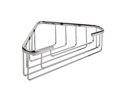 CB - BASIC B2733 - Rohový košík do sprchy 24,5 cm  CHL - chróm lesklý (CR)