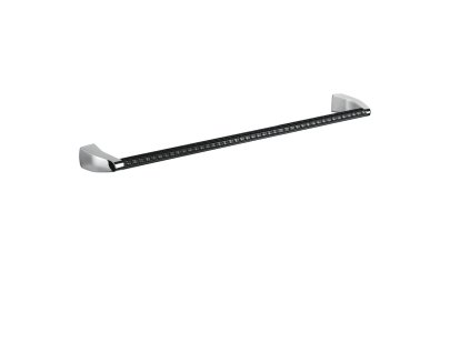 CB - ROAD B8011 - Držiak na uterák 65 cm  CHL/CIM - chróm lesklý/čierna matná (CR/CB)