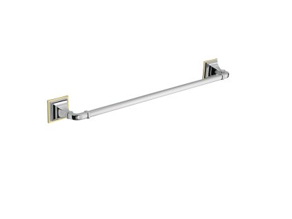 CB - PORTOFINO B3210 + B3200OZ - Držiak na uterák 45 cm s podložkou  CHL/ZLL - chróm lesklý/zlatá lesklá (CR/OL)