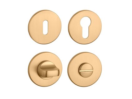 AS - ROZETA - R 5S  ZLM - zlatá matná (KG)