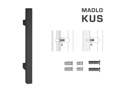 FT - MADLO kód K31 25x25 mm SP ks  CIM - čierna matná (FNO)