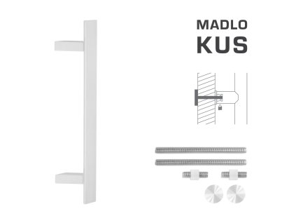 FT - MADLO kód K41Z 40x10 mm UN ks  BIM - biela matná (FBO)