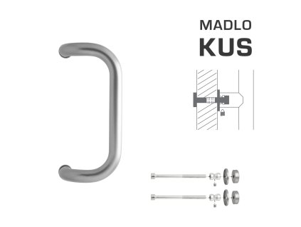 WA - MADLO M2 WA/C-DHP ks  STM - strieborná matná (RAL 9006)