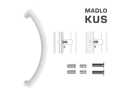 FT - MADLO kód K39 Ø 32 mm SP ks  BIM - biela matná (FBO)