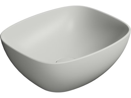 GSI NUBES keramické umyvadlo na desku 40x35cm, cenere mat 978517