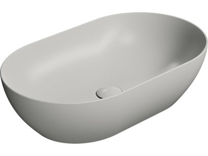 GSI PURA keramické umyvadlo na desku 60x37cm, cenere mat 883417