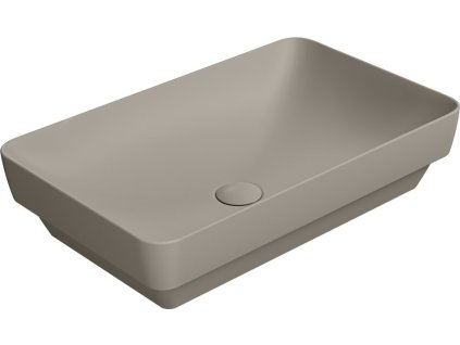 GSI PURA keramické umyvadlo na desku 60x38cm, tortora mat 883705