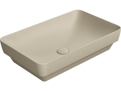 GSI PURA keramické umyvadlo na desku 60x38cm, creta mat 883708
