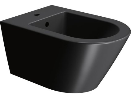 GSI KUBE X bidet závěsný 36x55cm, černá mat 9465126