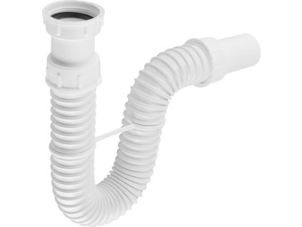 Bruckner FLEXY dřezový sifon flexibilní 6/4", DN40, bílá 155.183.0