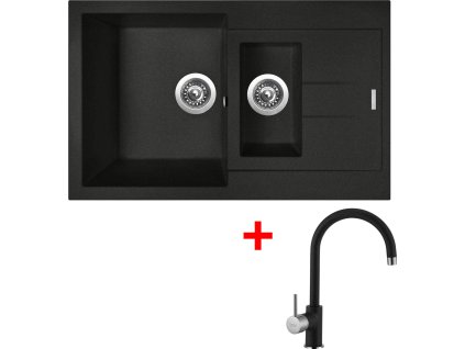 4289160 8596142046867 sinks amanda 780.1 metalblack vitalia gr
