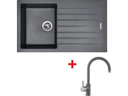 4289418 8596142048700 sinks perfecto 860 titanium vitalia gr