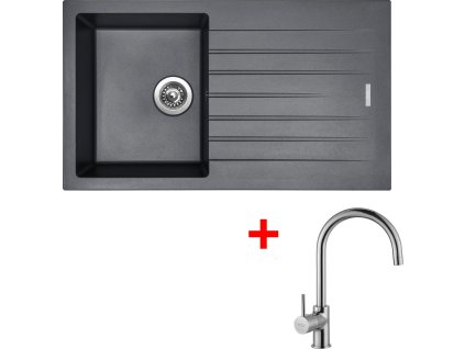 4289410 8596142048281 sinks perfecto 860 titanium vitalia