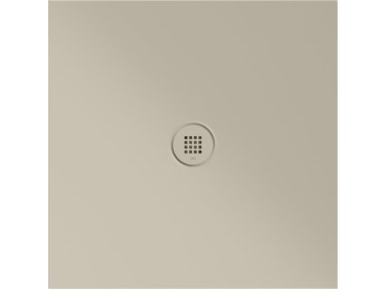 GSI Keramická sprchová vanička, čtverec 80x80x2cm, creta mat 46080808