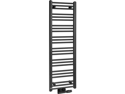 Bruckner ALBRECHT otopné těleso 400x1250 mm, středové připojení, černá mat 600.112.6
