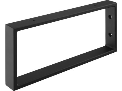 Sapho Podpěrná konzole 350x150x40mm, lakovaná ocel, černá mat, 1 ks 30365