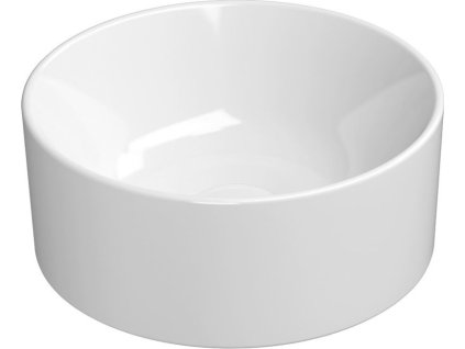GSI KUBE X keramické umývátko na desku, průměr 32cm, bílá ExtraGlaze 943511