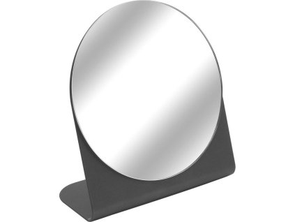 Ridder ARWEN kosmetické zrcátko na postavení, Ø 150mm, černá 03008010