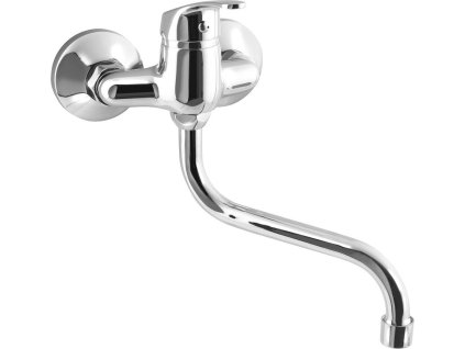 Aqualine AQUALINE 35 nástěnná baterie, rozteč 100mm, ramínko S, chrom 52232