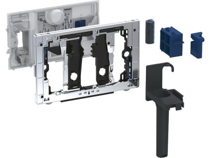 Geberit GEBERIT DUOFRESH zásuvka pro tyčinku, pro Sigma splach. nádržku pod omítku 12cm, chrom lesk 115.062.21.1
