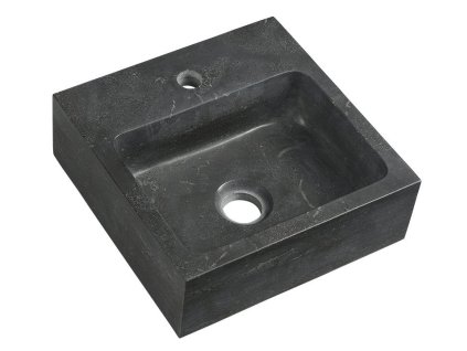 Sapho BLOK kamenné umývátko 30x30cm, antracit 2401-29